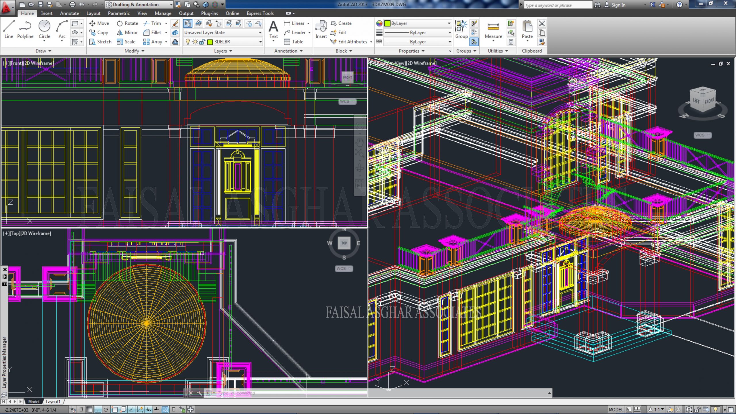 3D Autocad Drawings