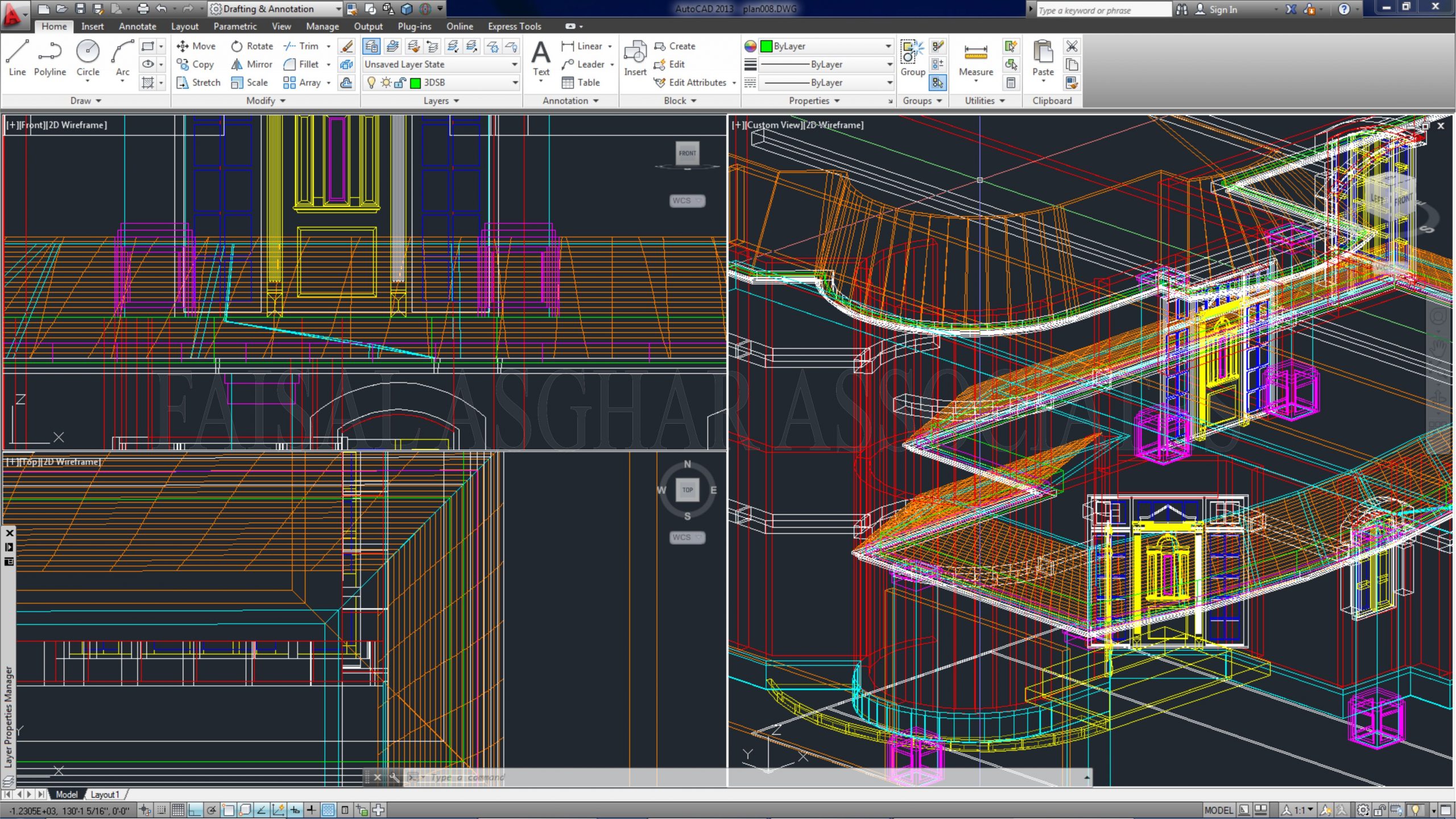 3D Autocad Drawings